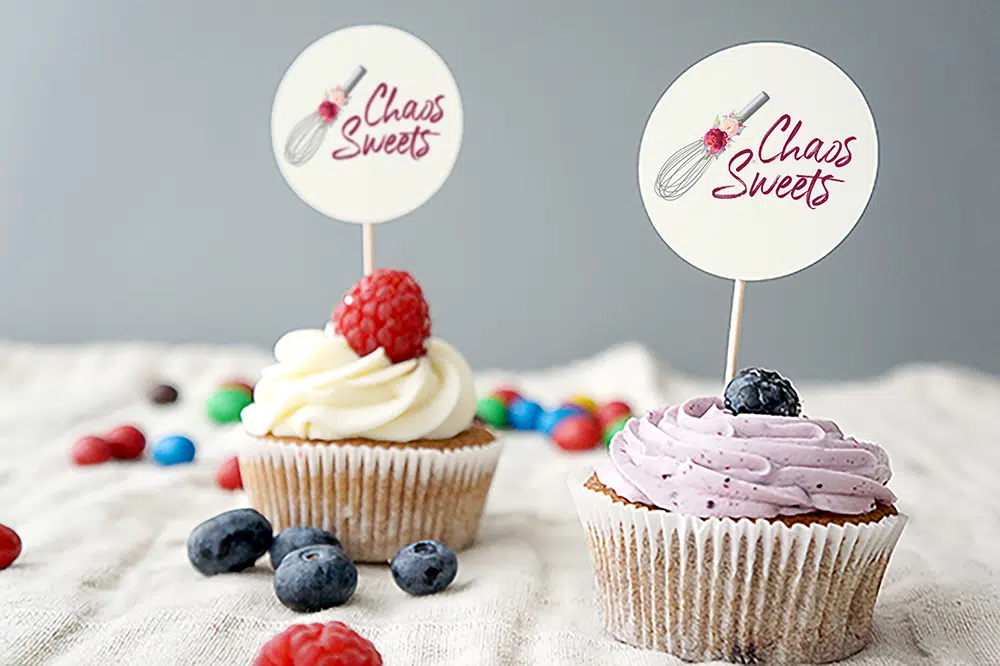 Chaos Sweets Bakery Logo